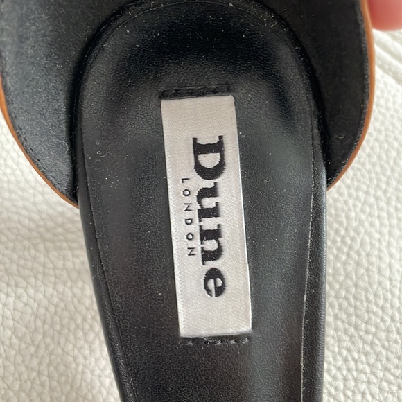 Dune London Leather Embellished Heeled Sandal - Picture 11 of 11